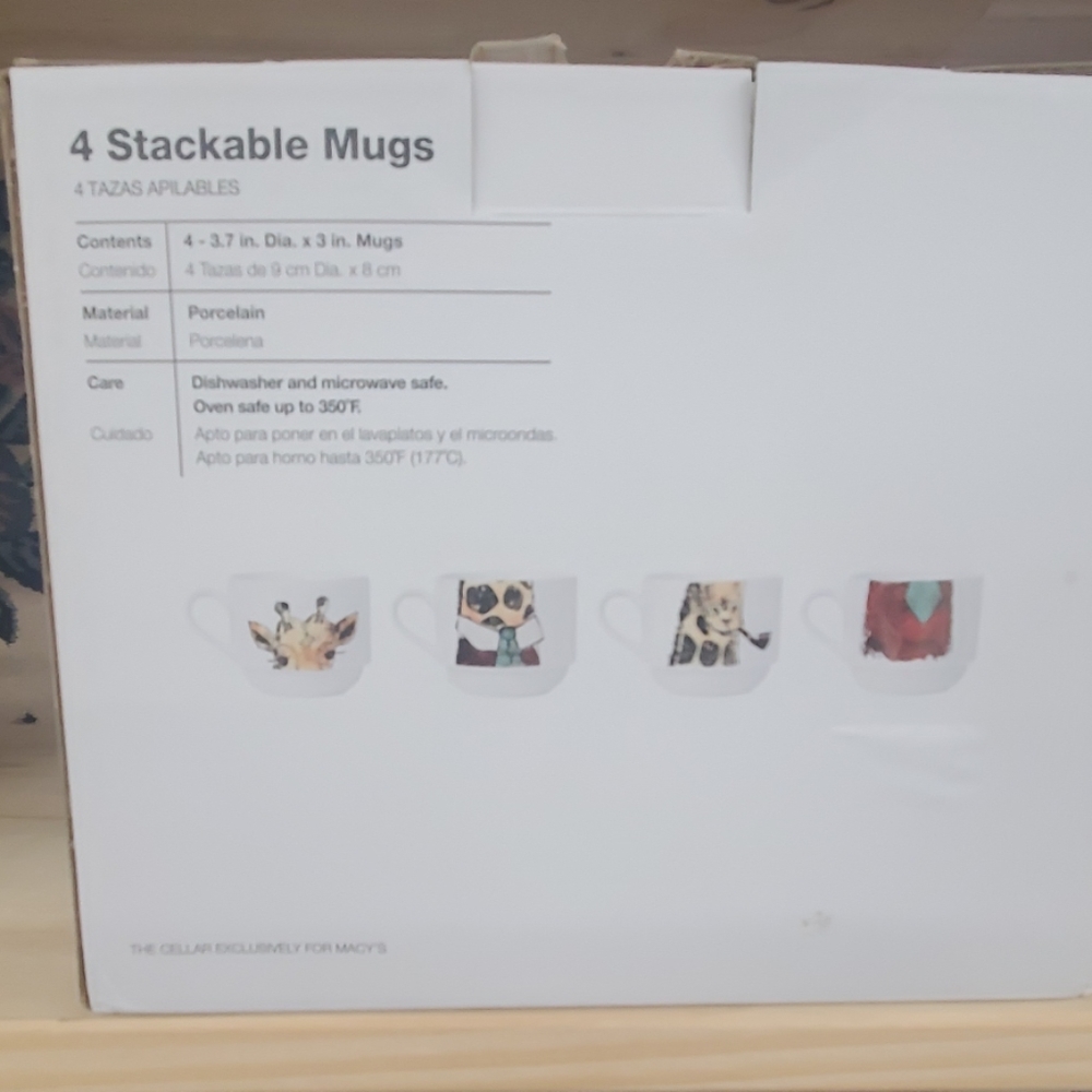 Stackable  mugs - Picture 2 of 2